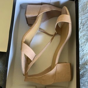 madden nyc open toed strappy heels
